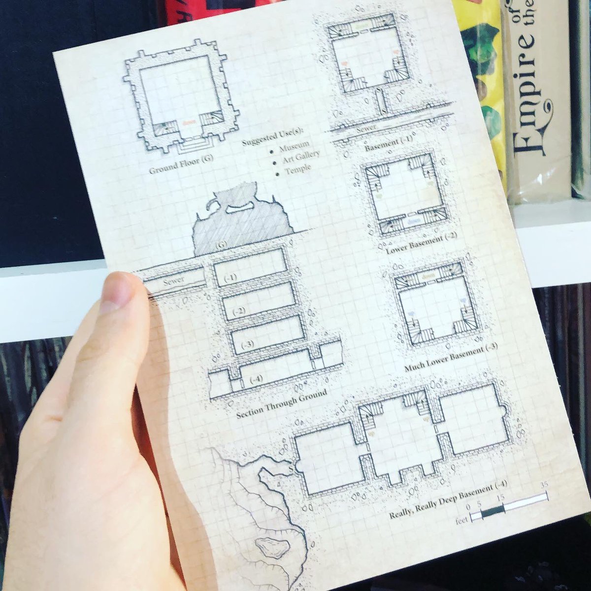 diogo_oldskull's tweet photo. #HandyMaps by #MonkeyBloodDesign is pretty great! This is the #BuildingsAndStructures pack! Very cool looking places with a complete map on the other side! This will get a ton of use!

#TTRPG #DnD #Maps https://t.co/uisJqov16y