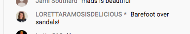 .  @lorettaramos REPORTING MADS'S TAKE ON HANNIBAL AND SANDALS AT THE BEACH!!!  #HANNIBAL  #FANNIBALS  #HANNIBALREUNION  @NERDIST 