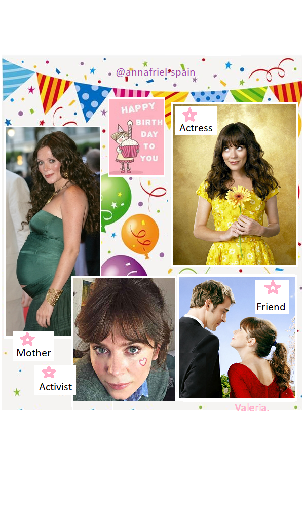 Happy Birthday Mrs. Anna Friel!!!.  