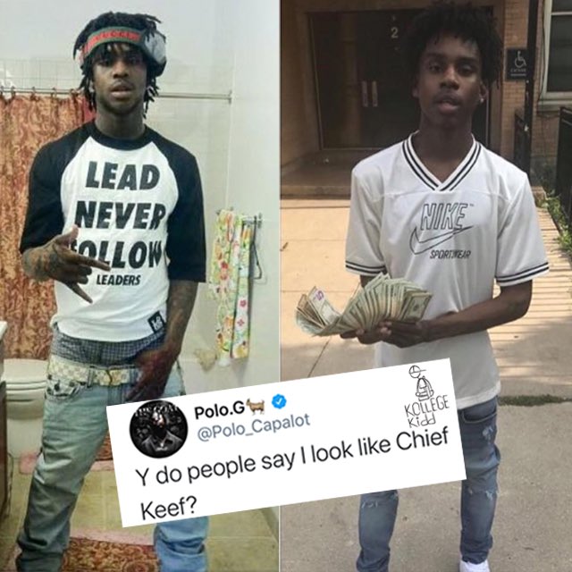 Chief Keef Wearing Polo