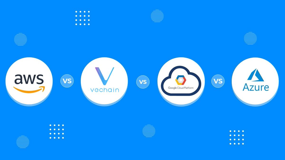 13/15To get back to where we started:"Why I think VeChain is on its way to position itself next to Amazon, Google and Microsoft in the Cloud Computing industry." $VET