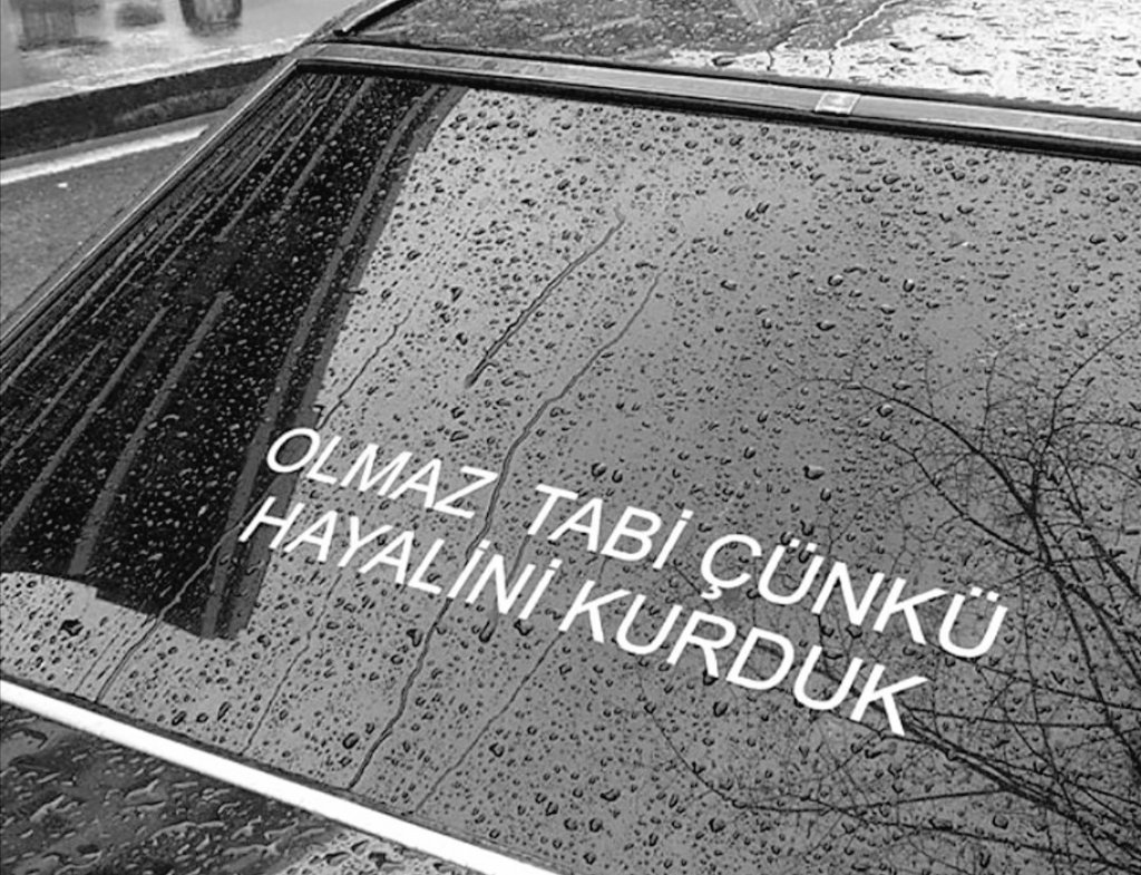 sigara içecem hayallere dalarım  diye korkuyorum inan