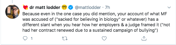 So today is the day for academic historians to make things up about me. Now its Matt Lodder of  @Uni_of_EssexMatt makes up quotes about me conducting "a sustained campaign of bullying" and presents them as things said by Judge James Tayler or my employer