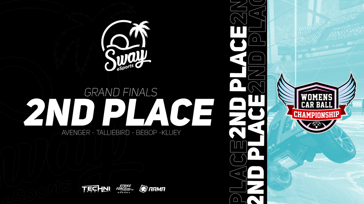 We take the loss against Sakura Blues in the Grand Finals of <a href="/WCBC_RL/">❤️</a> so we place 2nd.

You can't imagine how proud we are of our team (@ImAvengie, @Talliebird_ and <a href="/Kluey_RL/">Kluey</a>) and their performance during the entire Women Car Ball Championship!