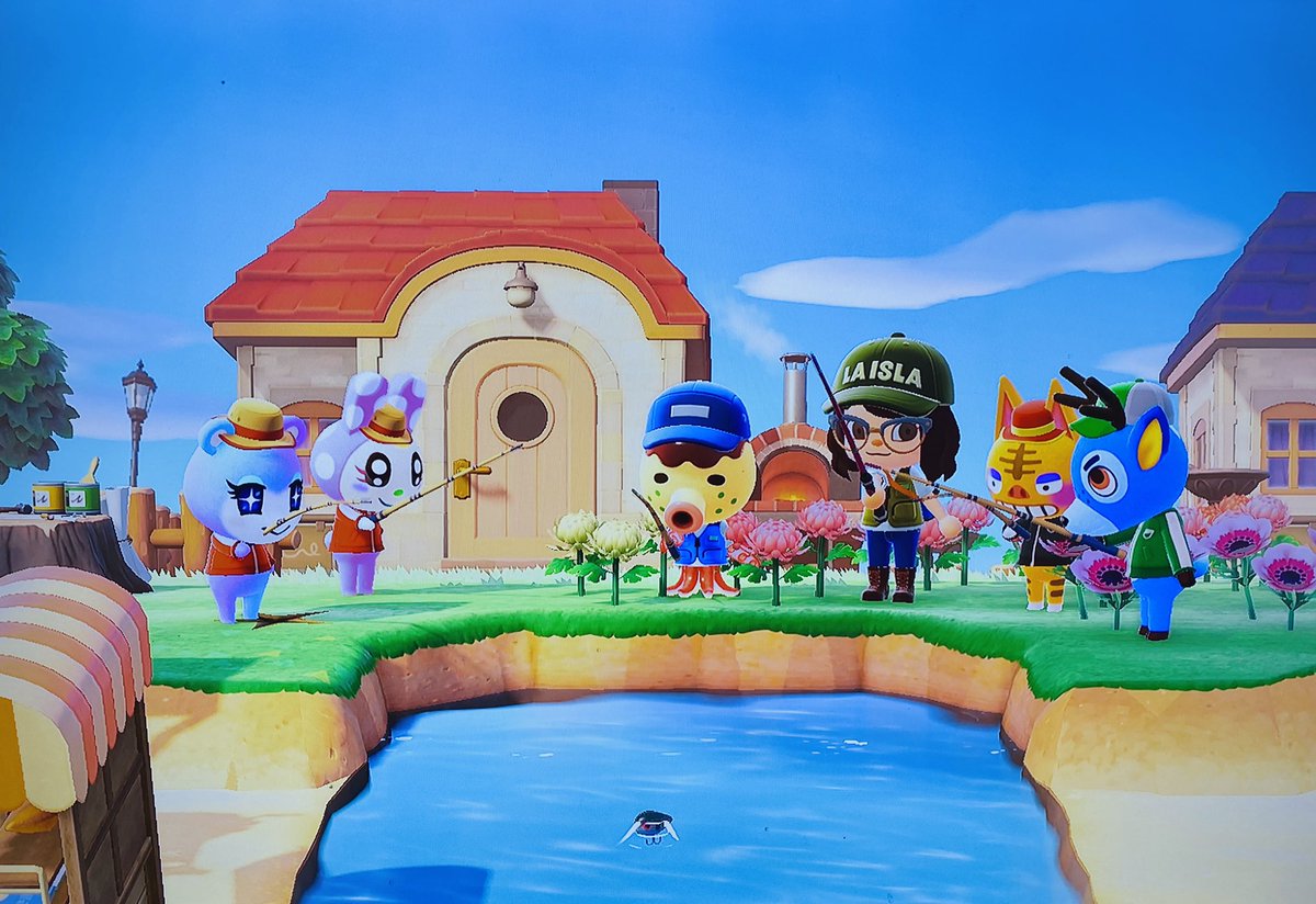 iFoxy___'s tweet photo. It’s Fishing Tournament Day ^.^ #acnh #AnimalCrossingNewHorizon #animalcrossing #CJ #Fishing #ACNHvillagers #TooCute https://t.co/WNjcOONsAx