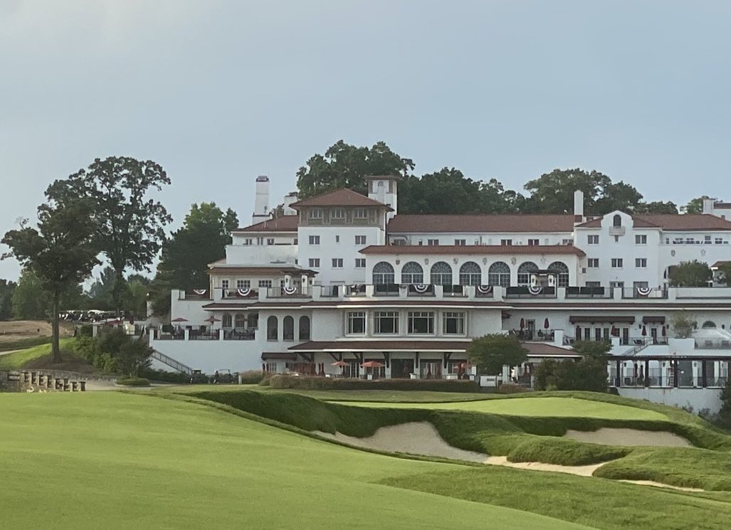 Compare the old 15th at Congressional Blue to the new. What a tremendous change.