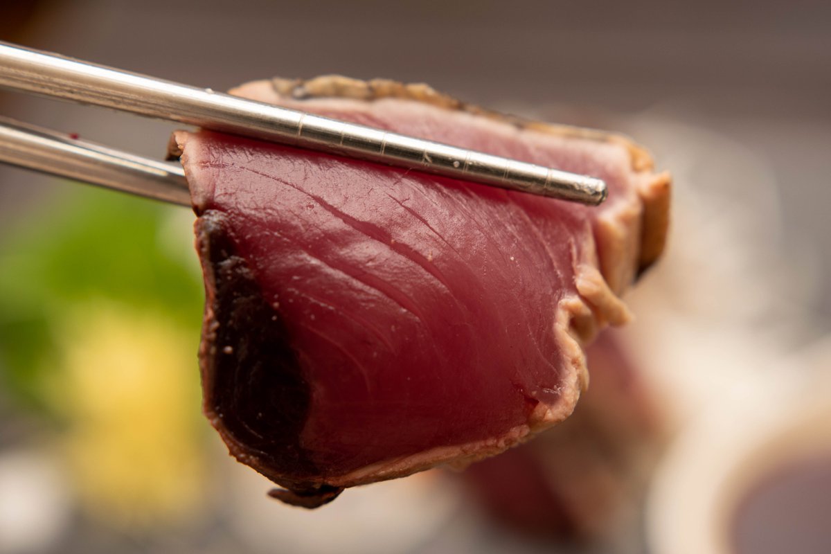 南三陸ホテル観洋 7 12 日 本日 気仙沼直送 朝どれかつおタタキ の朝市直売を売店にて行っております 南三陸ホテル観洋 気仙沼 かつお かつおたたき