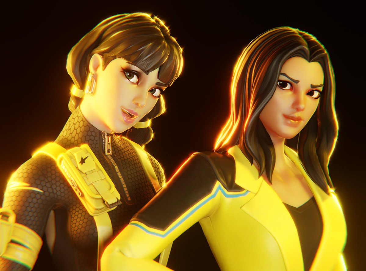 Tre On Twitter I Think We Should All Appreciate The Black And Yellow Skins Of Fortnite Inspired By A Friend S Drawing On Ig Fortnite Fortniteart Https T Co S25ccfjhc9