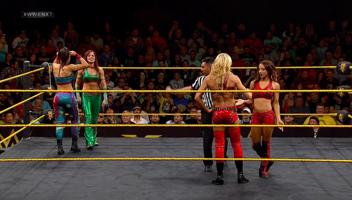 WWE NXT: July 3, 2014Becky Lynch & Bayley Vs Charlotte & Sasha Banks