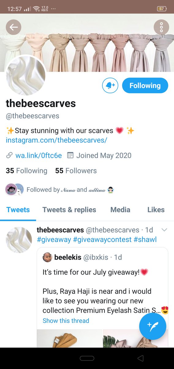 pwinncessss's tweet photo. @ibxkis @thebeescarves bismillahirrahmanirrahim 🥺 done! 😍💖💖💖 @sssssaadah @cinnderrellaaaa https://t.co/rckOoskH3o