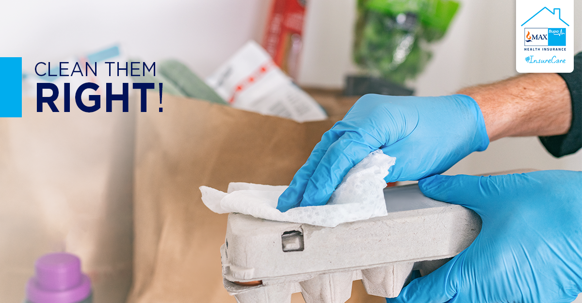 Niva_Bupa's tweet photo. Whether you buy your groceries from the store or order it online, make sure you sanitise them thoroughly before consuming to ensure your safety. #InsureCare https://t.co/Q98IQZ7BVr