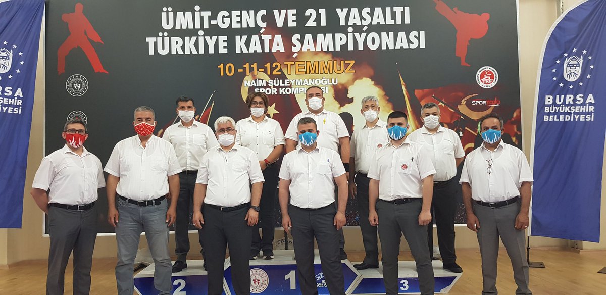 pandemide ilk türkiye  Karate kata şampiyonası bursa 10 12 temmuz