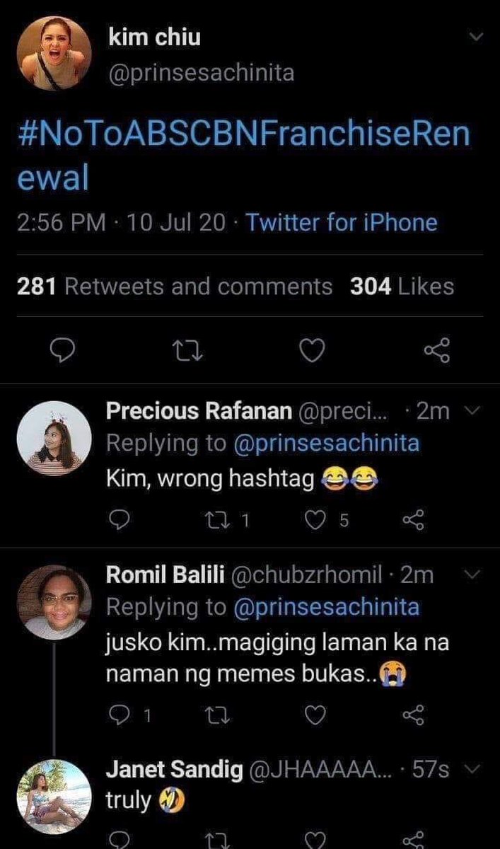 AhniecaL's tweet photo. @prinsesachinita ANG BOBO MO TLGA HAHAHAHAHAHHAHAHAHH https://t.co/ehheL5EXhD