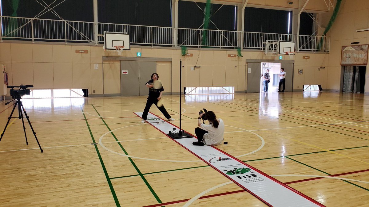 JAPAN_SPEEDBALL's tweet photo. フジテレビ めざましテレビの「キラビト！」で、石田里美選手が紹介されます。
放送日時 ７月２４日朝６時１５分頃
コロナウイルス感染対策をしながらの撮影をしました。
ぜひご視聴ください！！

#NPO法人日本スピードボール協会
#スピードボール
#キラビト

https://t.co/A09L7ux5FO https://t.co/TG6RdZyuVx