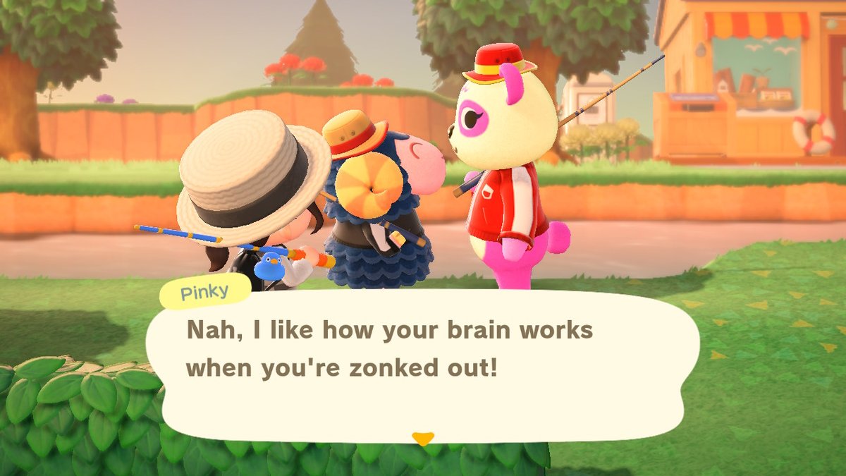 rakl_s's tweet photo. they're girlfriends.... helpful to mention i'm attempting to make a cottagecore-inspired island #AnimalCrossing #ACNH #sapphic #gayvillagers https://t.co/w9dDOhxwwC