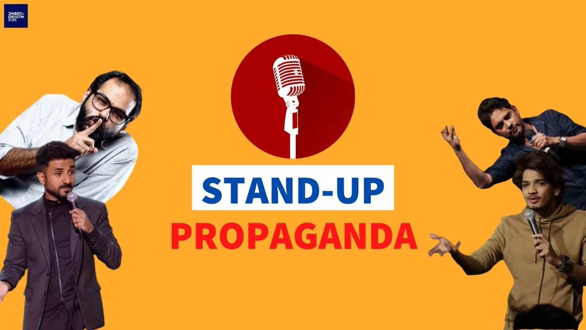 Dear Stand Comedians,Its high time that you stop making shitty jokes on Hinduism and start finding something that is comedy. I know it is hard for you to crack a joke on something else, as your livelihood depends on slandering Hindus, ridiculing Hindu traditions.(1/14)