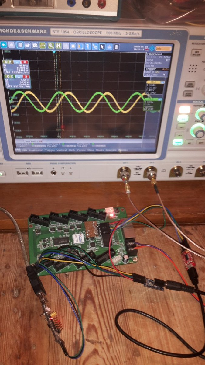 GwenhaelG's tweet image. Same NCO with a colorlight, an pmodI2S and @enjoy_digital #litex