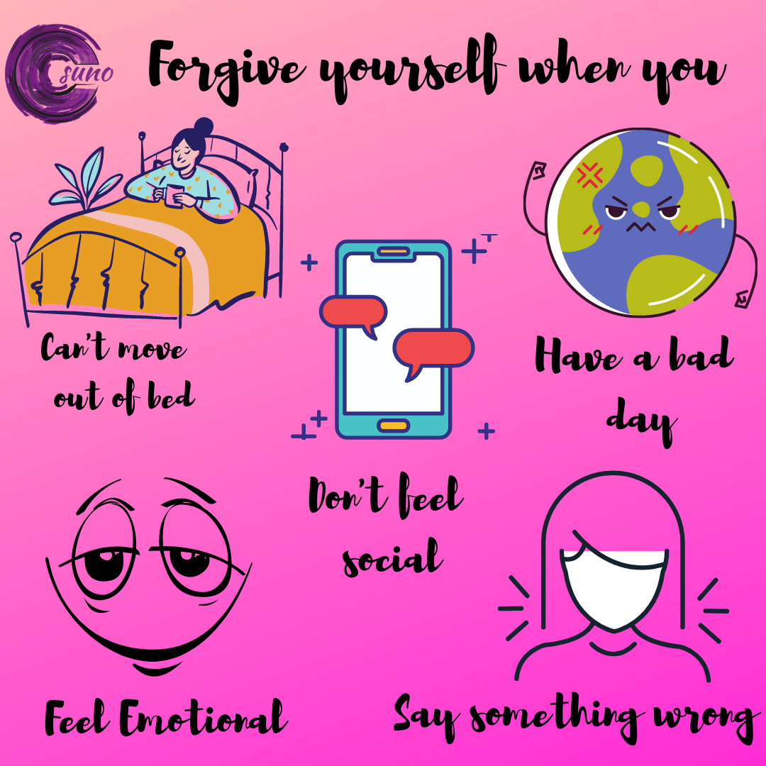 SUNO01106885's tweet photo. Don’t beat yourself down for having a bad day. #Forgiving yourself is as important as forgiving others! #mentalhealth #selfcare #depression #selflove #love #mentalhealthmatters #mindfulness #healing #life #loveyourself #psychology #recovery #wellbeing #positivity #SUNOProgramme https://t.co/kZGloLCrws