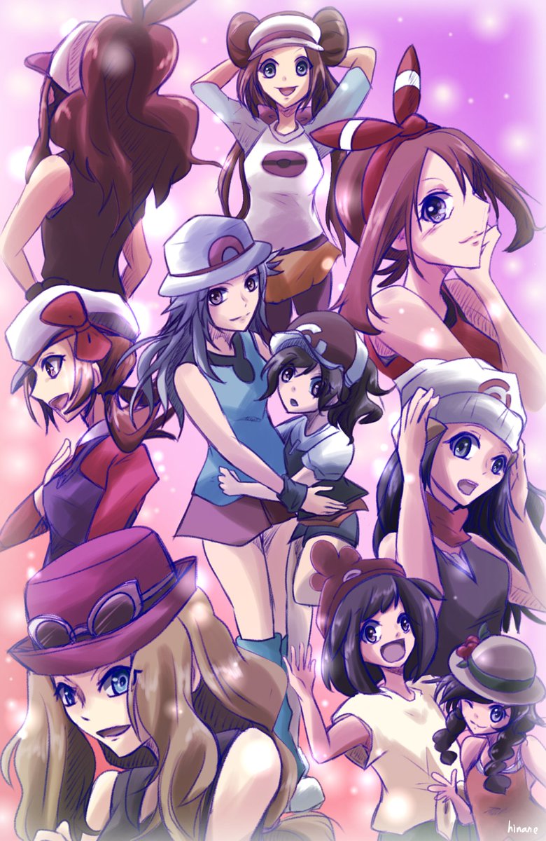 #みんなの描くポケ女子が見たい
女の子!女の子! 