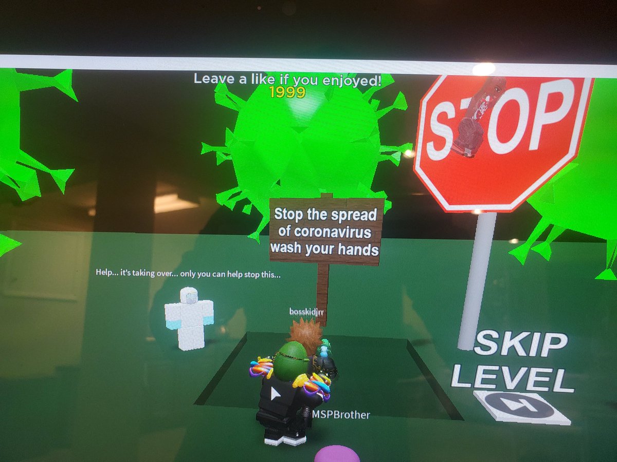 Megan Ranney Md Mph On Twitter Good Job Roblox Reminding Our Kids To Wearamask And Washyourhands - stop sign roblox