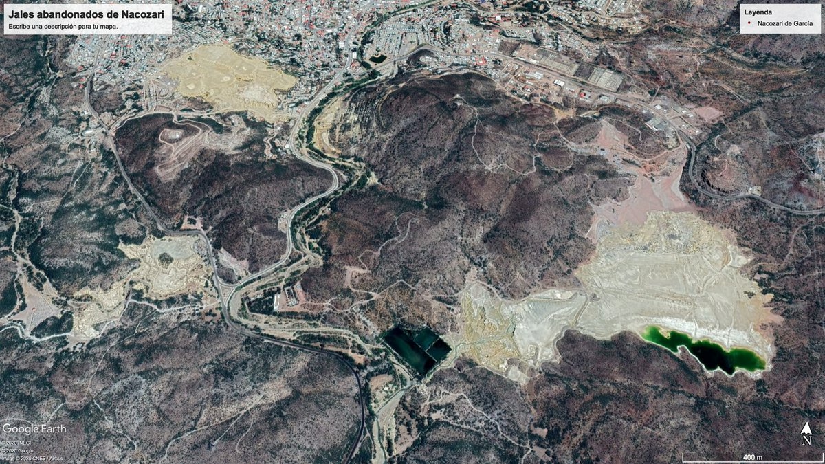 panchomol's tweet photo. La actividad minera en Nacozari, Sonora ha dejado un legado histórico de residuos abandonados. Estos residuos se conocen en México como jales mineros. Alrededor de Nacozari, existen tres jales mineros abandonados. Abro hilo https://t.co/NAOql0ZkdK