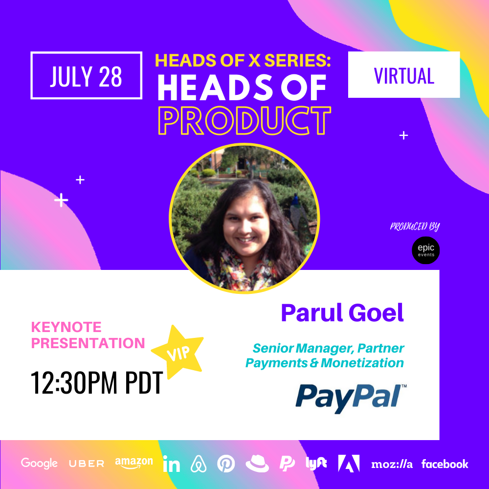 FindParul's tweet photo. Excited to be a part of this wonderful event! #headofx #headsofproduct https://t.co/myplQf0Jn1