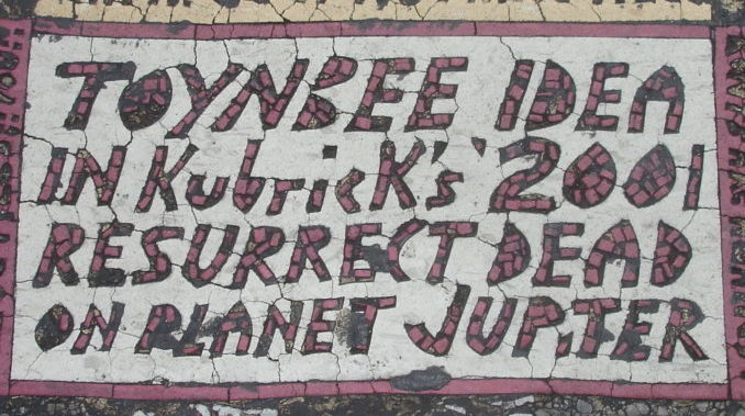 ...unless it's actually a Toynbee Tile.Then you're on to something.But I'll tell you about that some other time.11/10