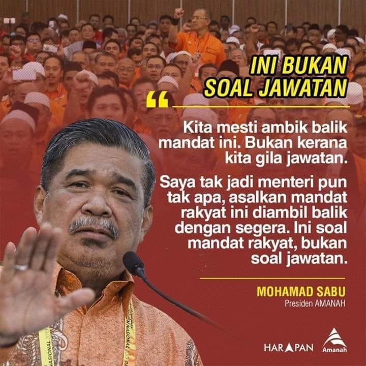SuaraBiasa's tweet photo. Kata² drp pemimpin PAN lembu! 
Tak jadi menteri tidak mengapa asalkan supol kayanya raya - share rezeki samun! 
#PANlembu https://t.co/118nRPqBzR
