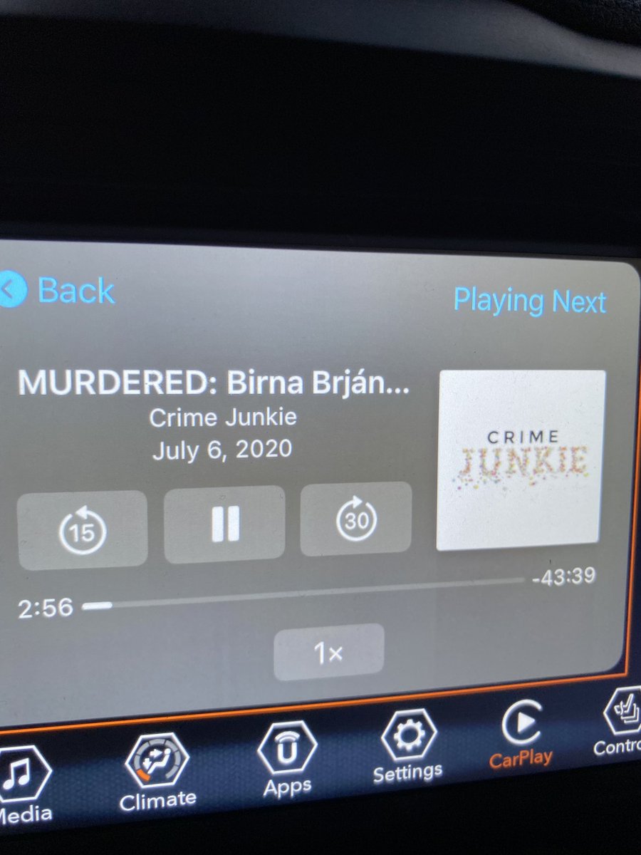 betsysielaff's tweet photo. Nothing better than Crime Junkies while driving home #yooperlife #michigansupperpeninsula @CrimeJunkiePod https://t.co/4l7w5QIrR8