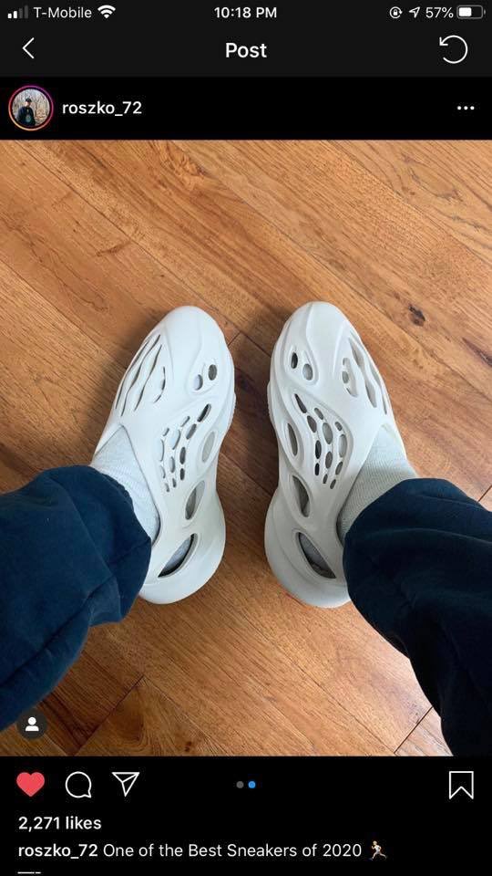 bussylini's tweet photo. not kanye selling y'all glade plugins to wear on your feet https://t.co/2uZoa5Bik7