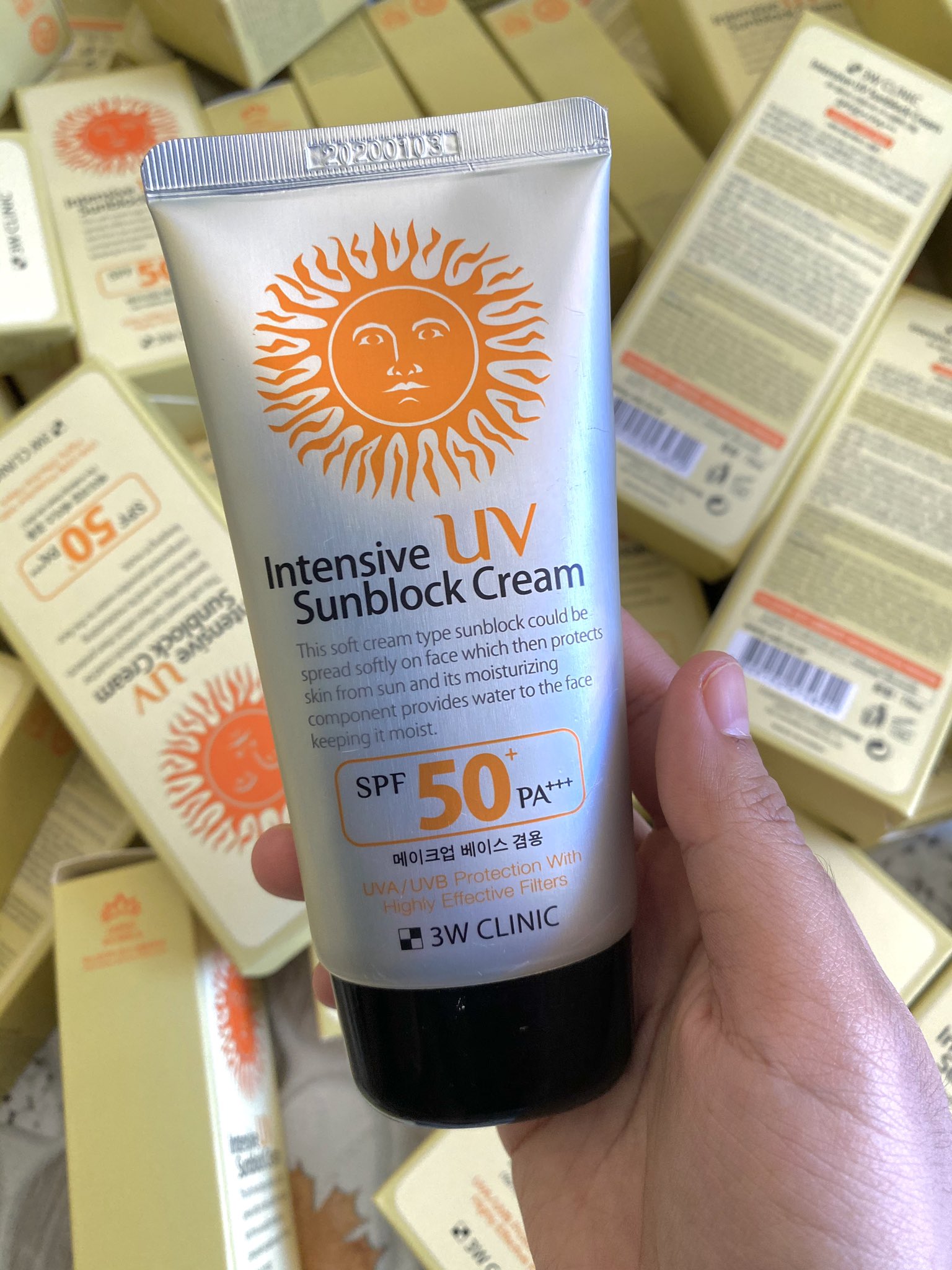 3w clinic sunscreen