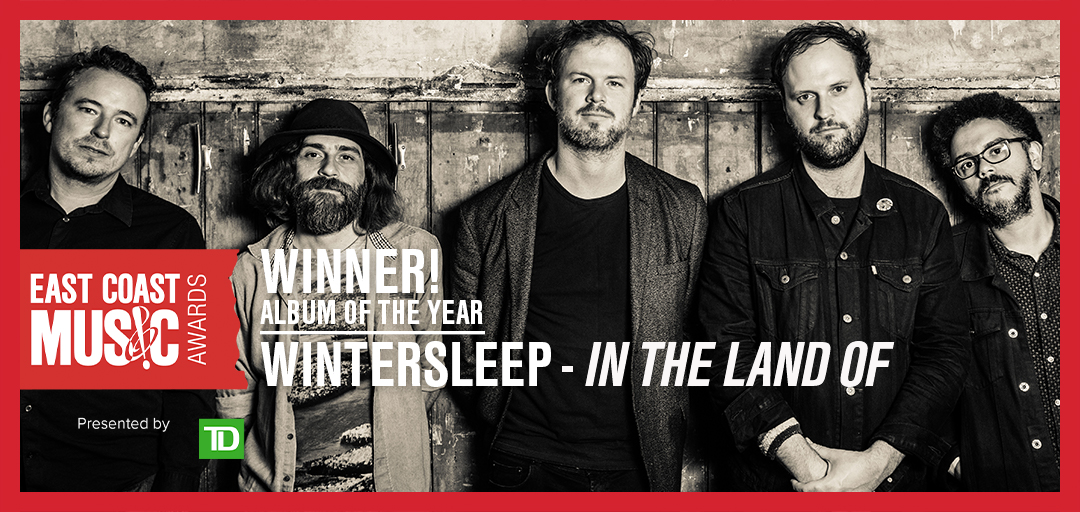 The #ECMA2020 Award for Album of the Year sponsored by @CityofStJohns goes to… @wintersleep for In The Land Of (Producers: Tony Doogan, @wintersleep)