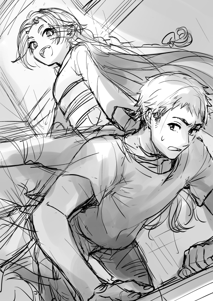 ぼちぼち描いていきたいひとたち…
#創作 