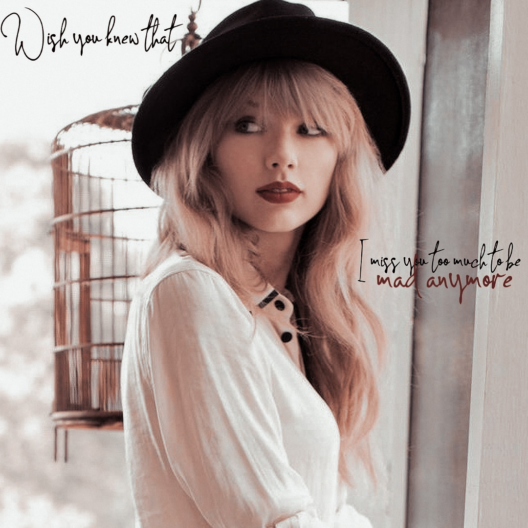 ㅤ

i wish you were here, right now
it's all good
i wish you w o u l d. . .
 
ㅤㅤ