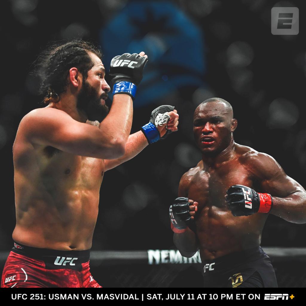 SportsCenter's tweet photo. Time for the main card 🍿

Stream #UFC251 on ESPN+ ➡️ https://t.co/sfYrjABcxl https://t.co/4h1j7EI12x
