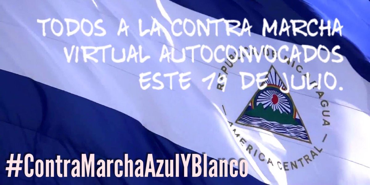 eliseonunez's tweet photo. Todos a la contra marcha virtual este 19 de julio, demostrémos que somos más, peguemos esto ese día en nuestras fotos de perfil https://t.co/bHtc1s67Sx