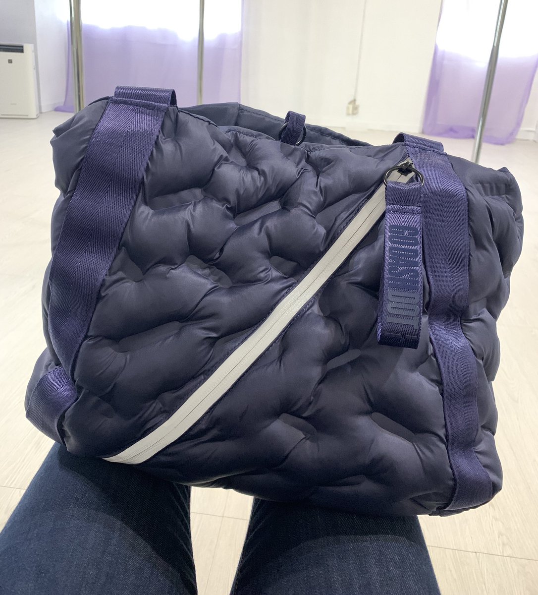 POLEDANCERANGE1's tweet image. 誕生日プレゼントで頂いたバッグ！！
荷物いっぱい入るよう💜
ありがとう彦星🤵💕
#godashdot