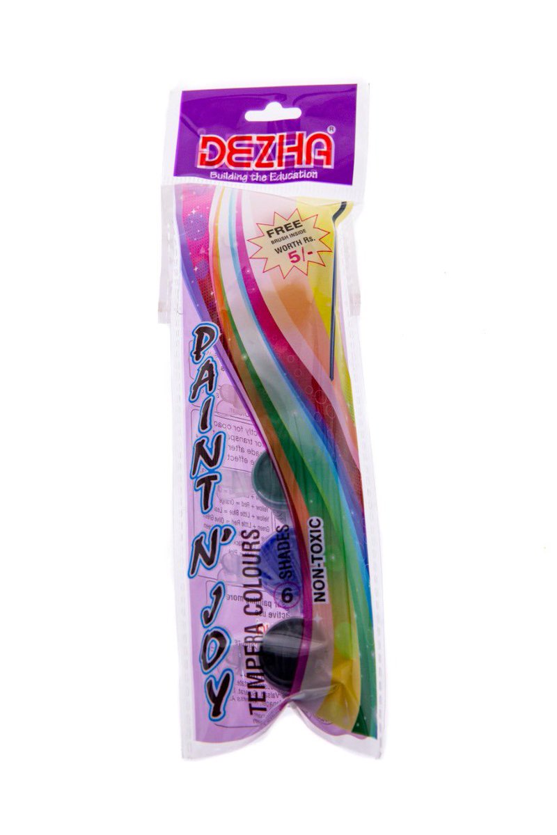 jignesh_devani's tweet image. Dezha Tempera Colors  7 / 6 Shades