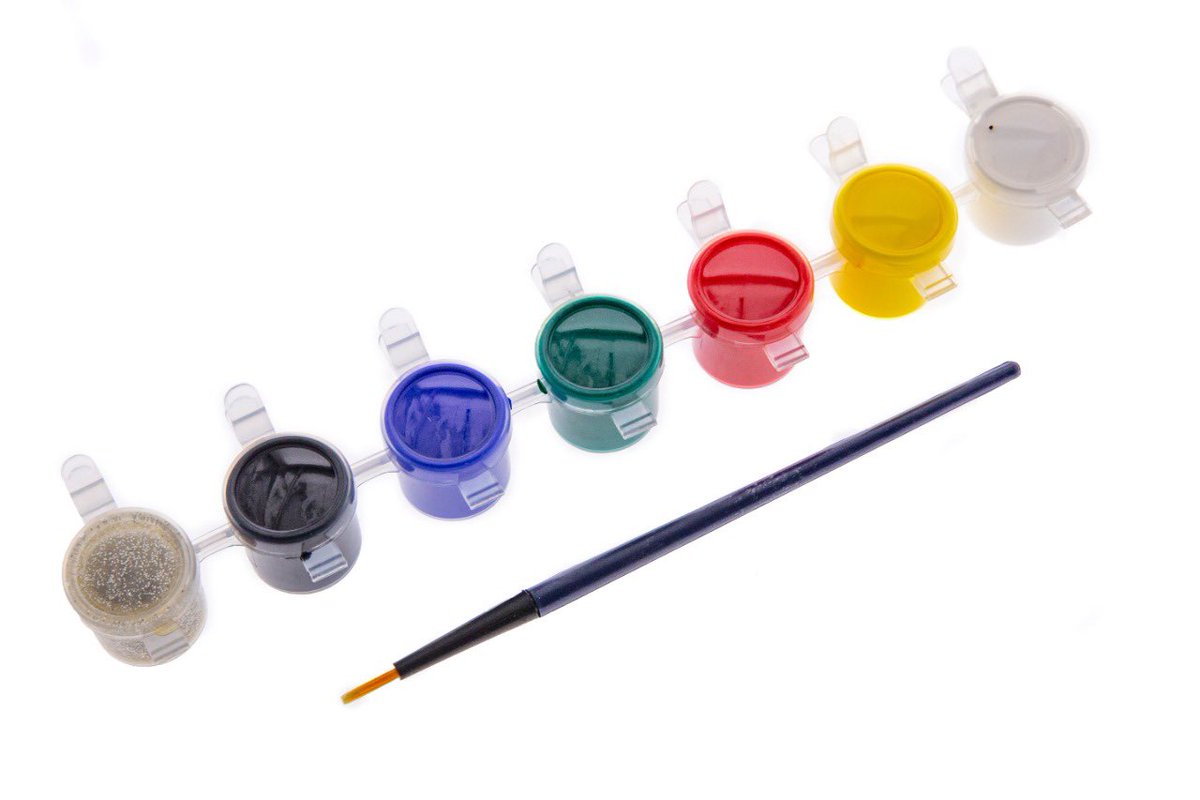 jignesh_devani's tweet image. Dezha Tempera Colors  7 / 6 Shades