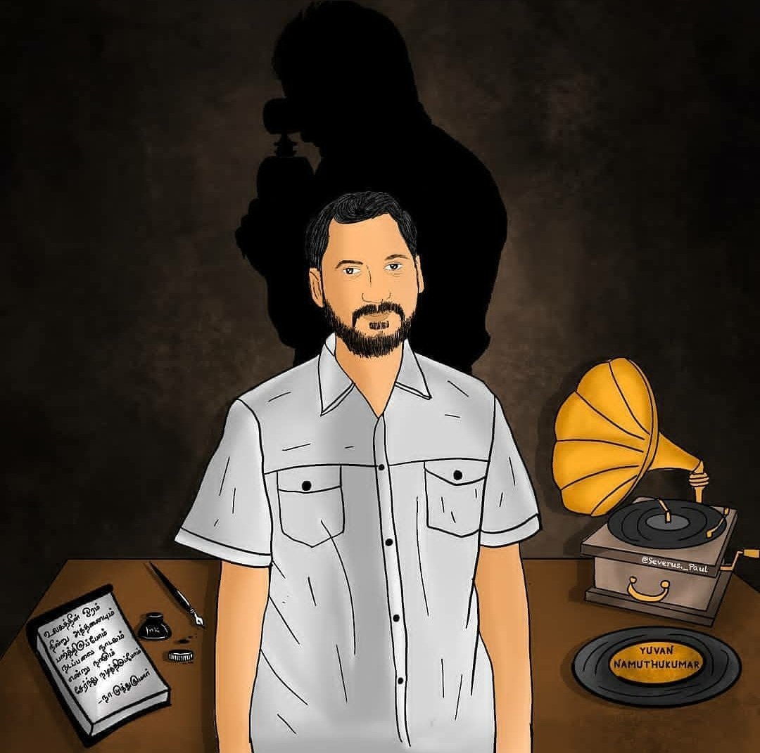  #HBDNaMuthukumar புன்னகையில், நம்முடைய கண்ணீர் துளியில், நம்முடைய கனத்த மெளனத்தில் என்றுமே நம்முடன் இசை இருக்கிறது -நா.முத்துகுமாா்வாலிக்கு அப்றம்.. தன்னோட வரிகளால் ௭ன்னை அதிகம் கவர்ந்துவா்.அவரின் 45 வது பிறந்த நாள் குறித்து,அவரின் பாடல்கள் ஒரு திரி( thread), ௭ன் முதல் திரி