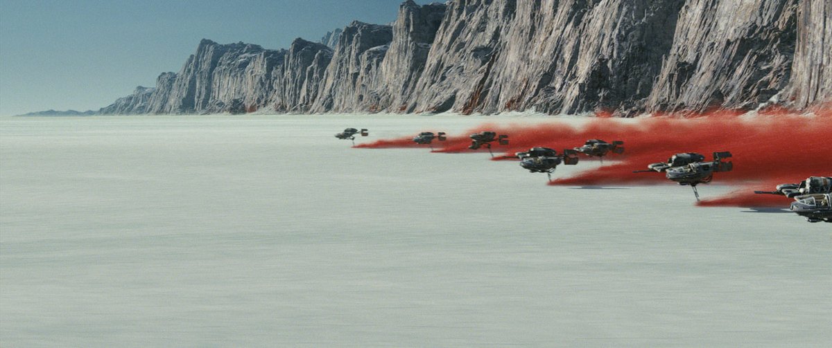 6. Rick Heinrichs, Production Designer:Rick Heinrichs' job was to turn the idea for each location into a physical place, and moreover, to visually develop the Last Jedi and the galaxy it inhabits. Every location, spaceship, and design element turns out beautifully thanks to him.