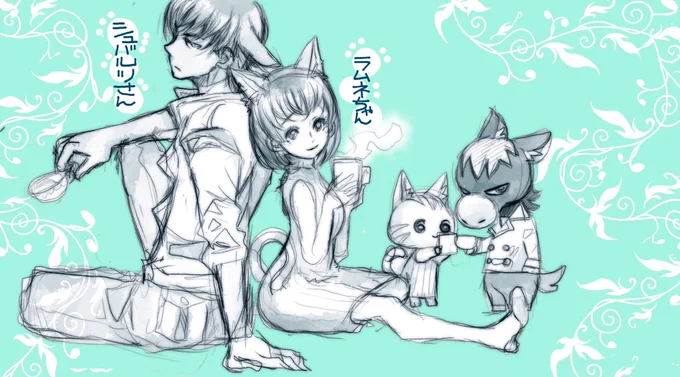 我が森のモノトーン美人
シュバルツさんとラムネちゃんです。

このふたりはお洒落でいてほしいので
似合うであろう服をいつも貢いでおります

※擬人化注意
#あつ森 #どうぶつの森   #AnimalCrossing   #ACNH   #NintendoSwitch 