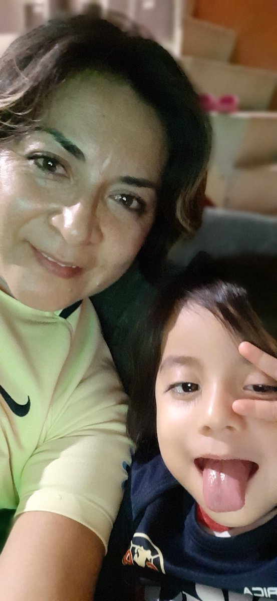 #CompartimosLaEmocion  Vamos ÁGUILAS, con  todo  😊🤗😅