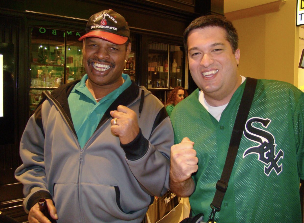 Happy Birthday to the champ Leon Spinks... an absolute thrill running into him in Las Vegas a few years back... 