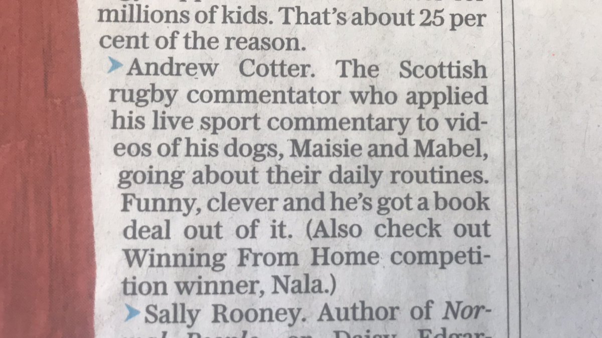 Andrew Cotter tweet media