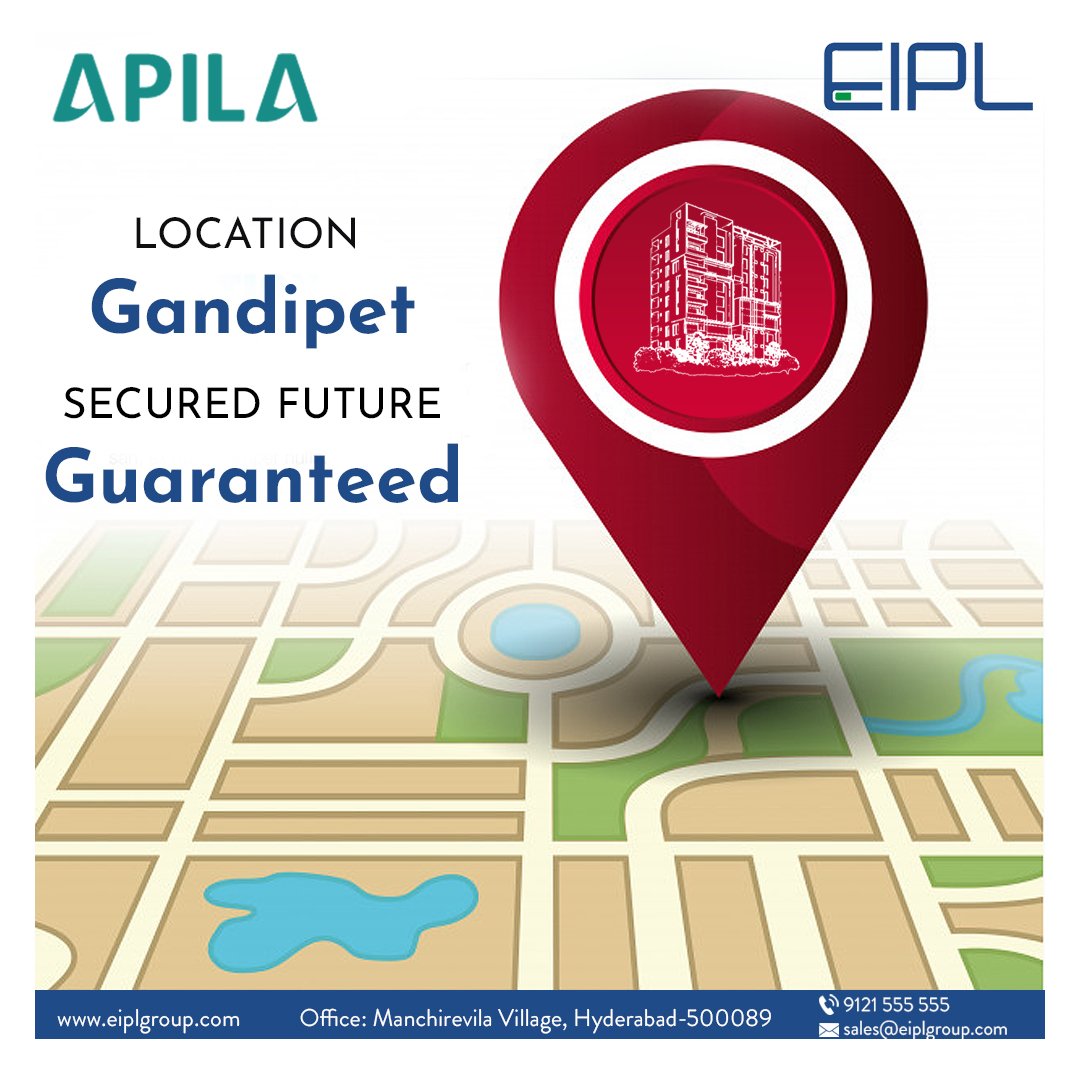 group_eipl's tweet photo. A Location So Profitable, a Future Well Secured, You Can Find These Only at Apila 2 & 3 BHK Flats, Gandipet
#flats #RealEstateNews #eiplgroup #siteupdates
#eiplgroup #2bhkflats #highendflats
#3bhkflats #flatsinhyderabad #realestate #homesforsale #apartments #building #apila https://t.co/p50Xp0USPB