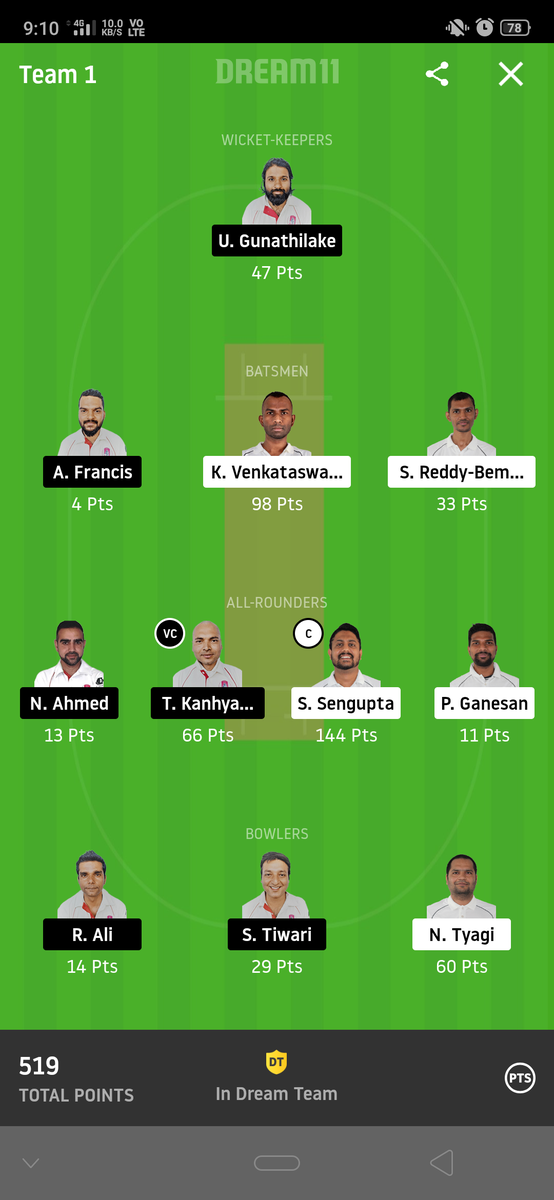 minalfantasy's tweet photo. Last day my #T10 team 
Sl team won mini gl
4/5 match winning @dream11 
For free team join my telegram channel:- https://t.co/KU5dDCgFXk

#dream11Prediction 
#dream11expert #Dream11 
#fantasycricket #ENG_WI
#Football #PremierLeague https://t.co/KYA3vTLt7m