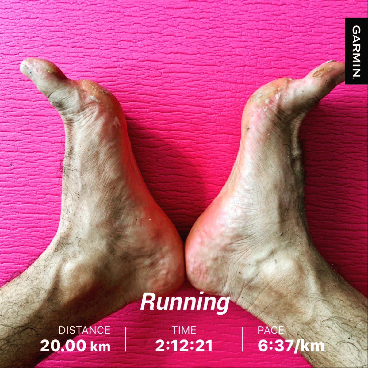Giza8774's tweet photo. It’s not been a good year of running either thus far but at least we are in the twenties now!
Gotta keep building!
#SundayLSD #Garmin #BeatYesterday #LunaSandals @LUNAsandals @Garmin https://t.co/957edKJkLI
