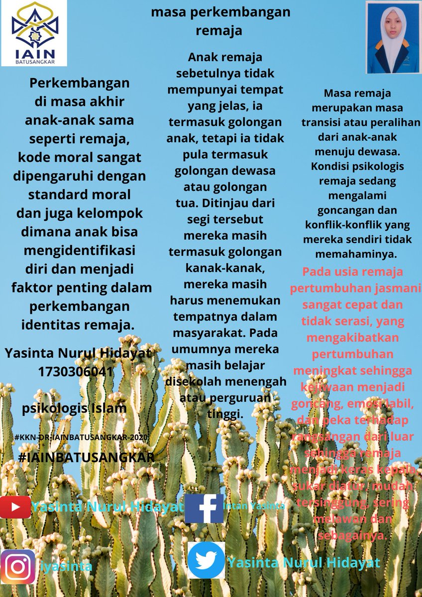 HidayatYasinta's tweet photo. Asalamualaikum mohon bantuan like dan commet semuanya😊😇untuk kelancaran KKN dr Saya 🙏
#KKNDRIAINBATUSANGKAR2020
#IAINBATUSANGKAR https://t.co/BPu6lxCYlt