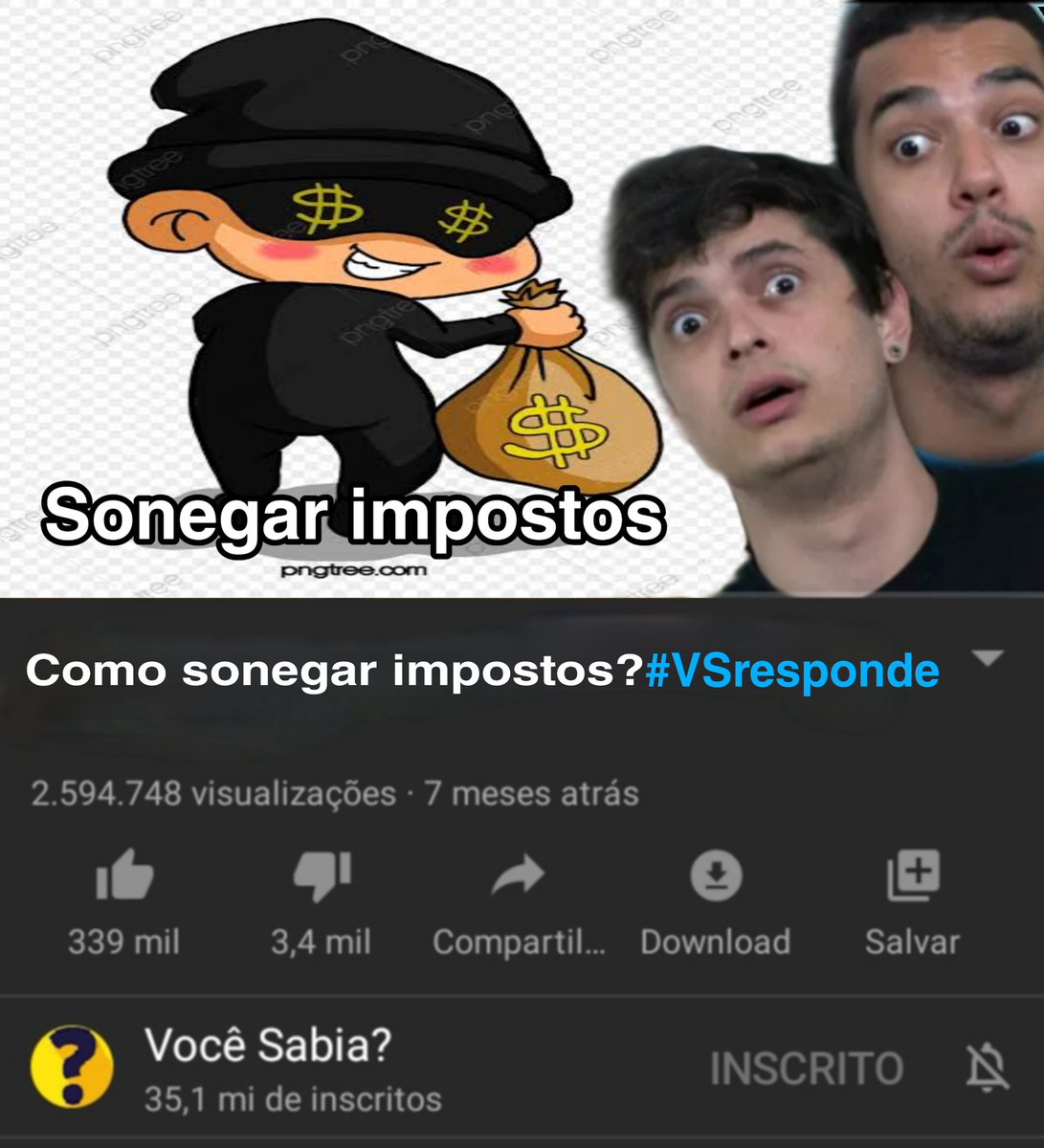 thumbsVCsabia's tweet photo. Ao maneiras de sonegar impostos!!!!
#VSRESPONDE https://t.co/5fv1kIuIbu